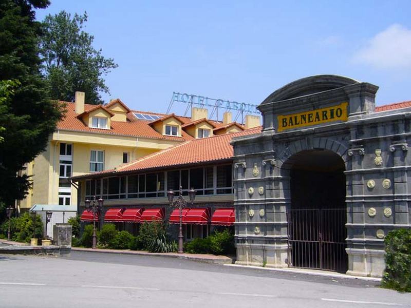 Hotel Balneario De Альседа Экстерьер фото